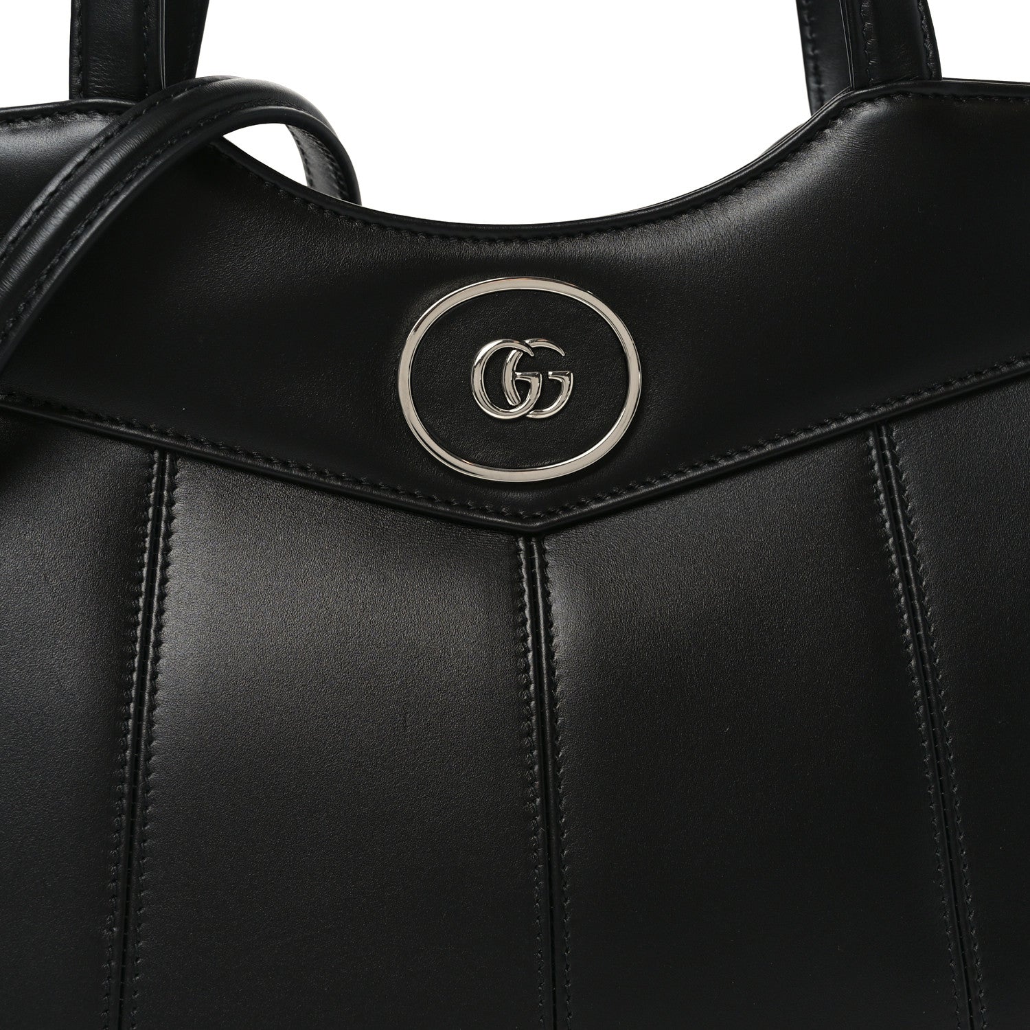 Calfskin Petite GG Small Tote Bag Black