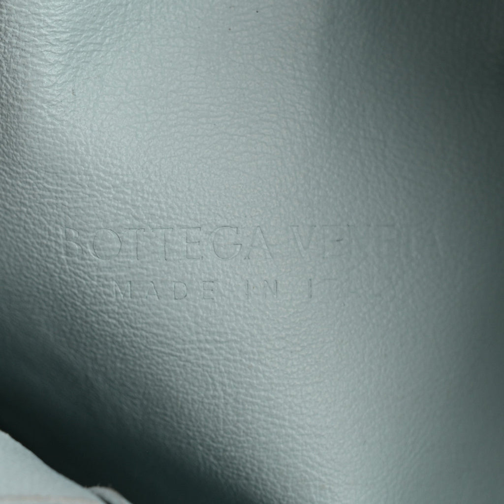 Nappa Intrecciato Teen Jodie Hobo Teal Washed