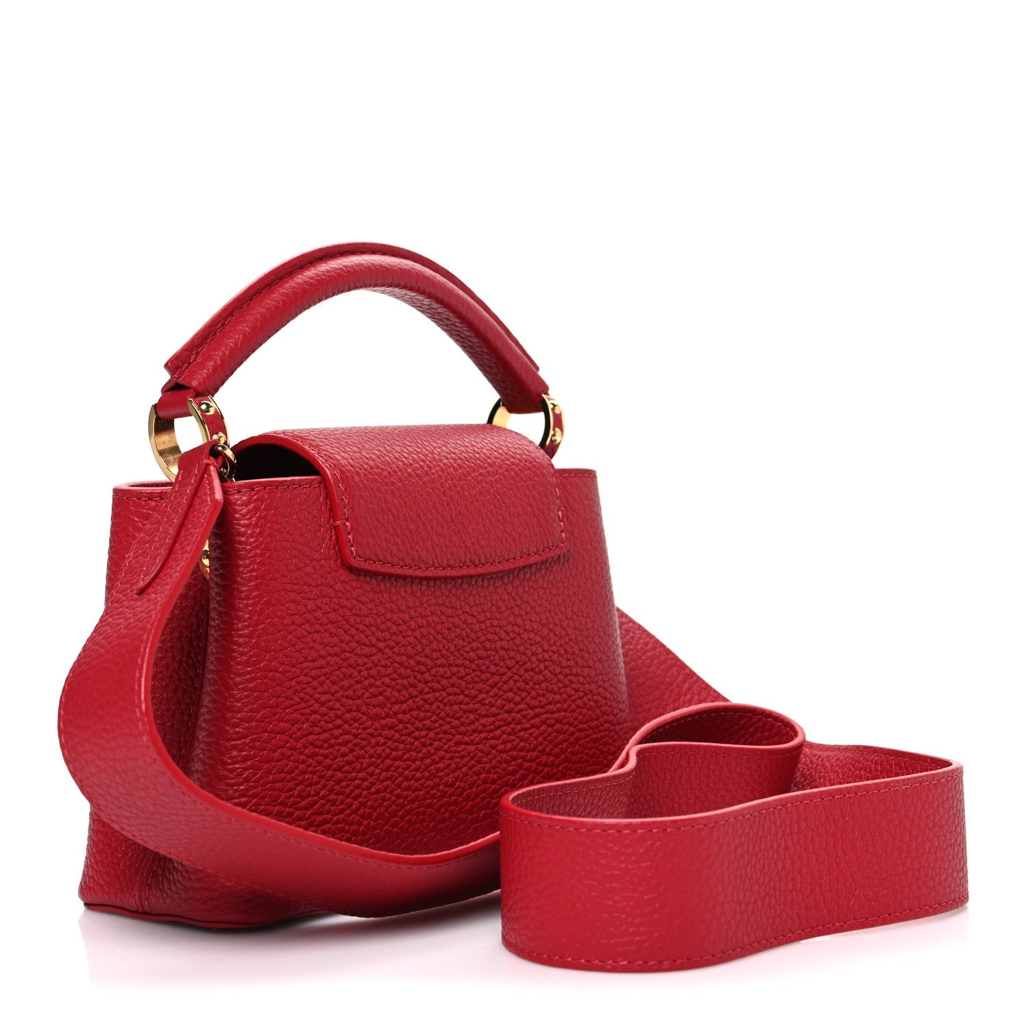 Taurillon Mini Capucines Scarlet