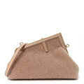Shearling Small Fendi First Rosa Plaster