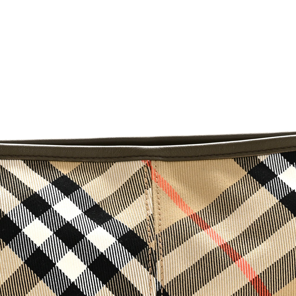 Vintage Check Lambskin Mini Shoulder Bag Sand