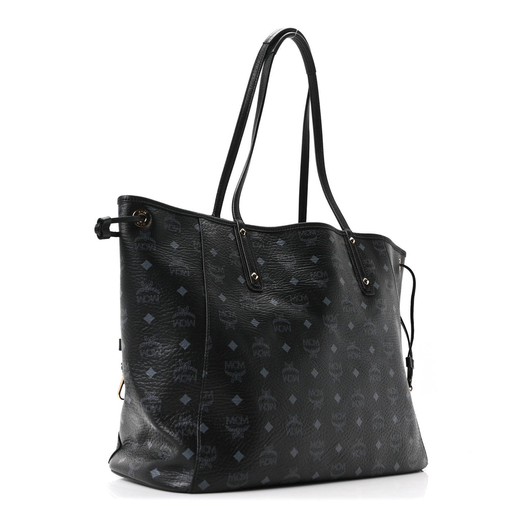Visetos Large Project Reversible Shopper Tote Black