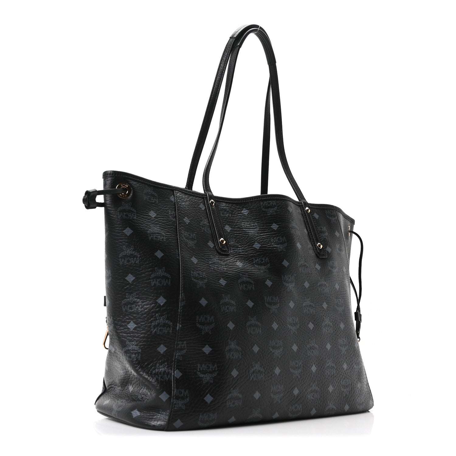 Visetos Large Project Reversible Shopper Tote Black