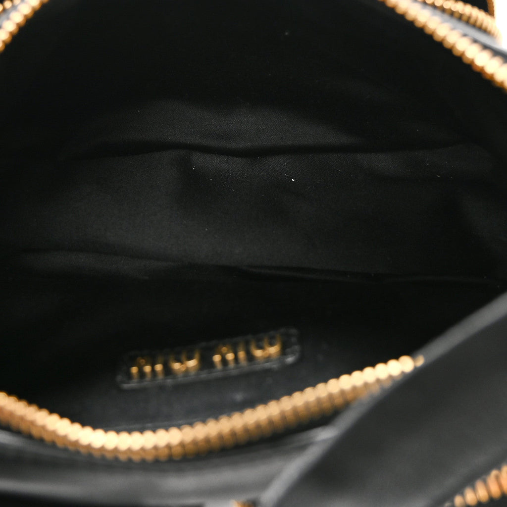 Nappa Multi Pocket Hobo Black