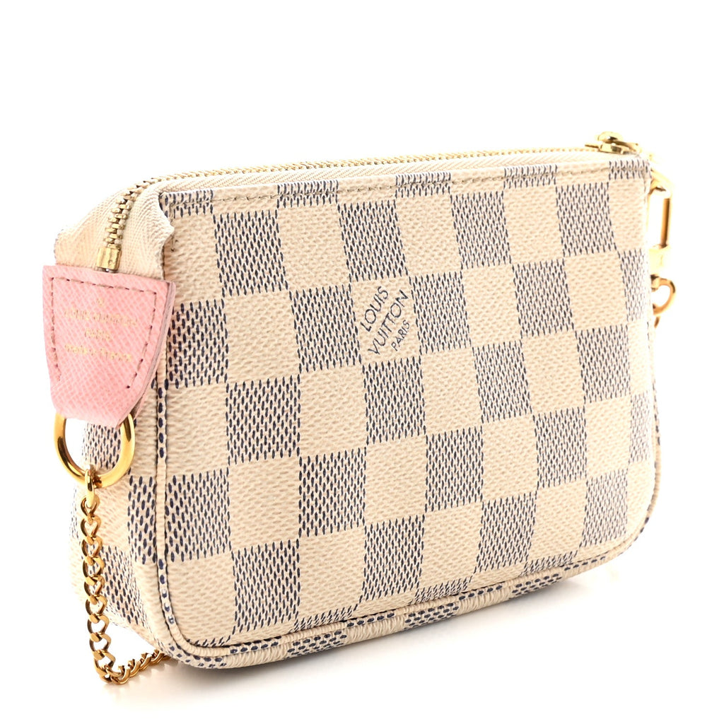 Damier Azur 2018 Christmas Animation Mini Pochette Accessories
