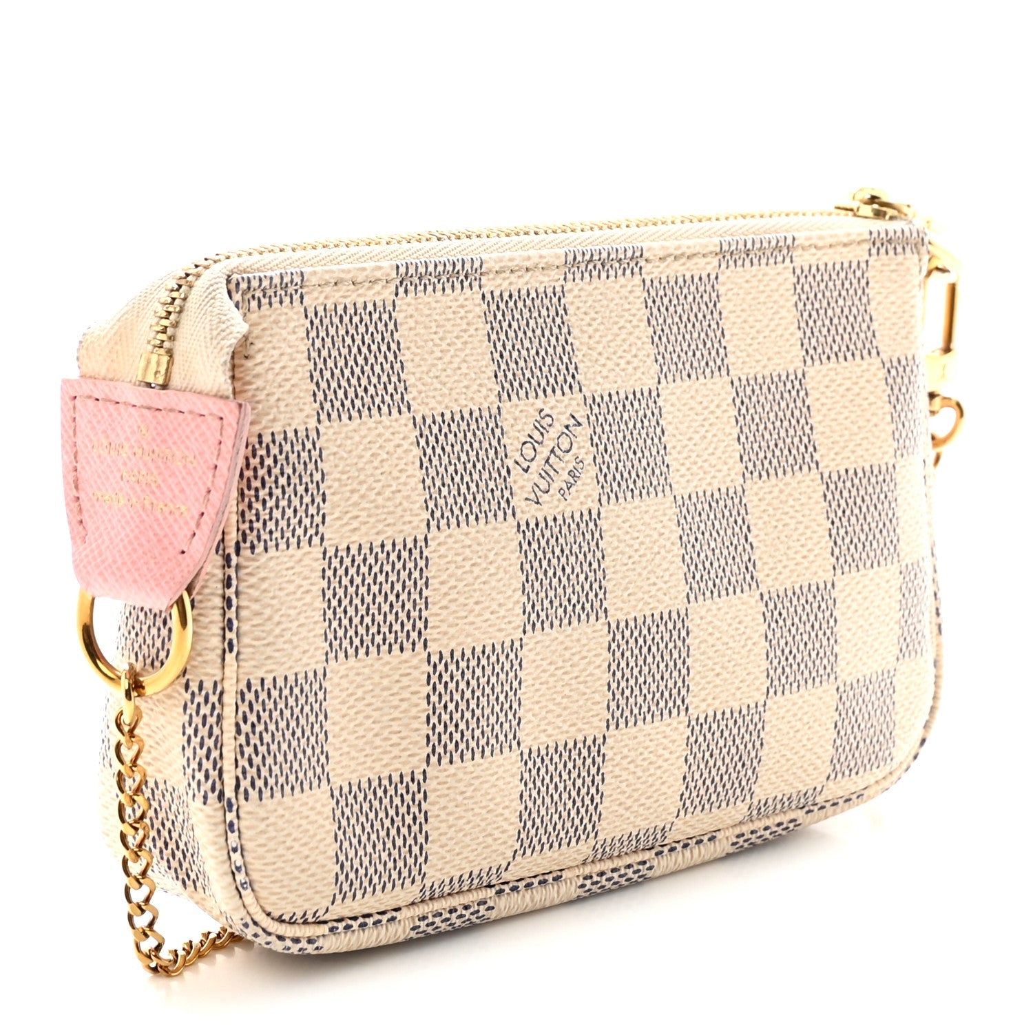 Damier Azur 2018 Christmas Animation Mini Pochette Accessories