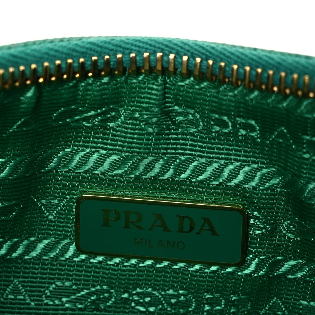 Saffiano Lux Mini Re-Edition Shoulder Bag Mango