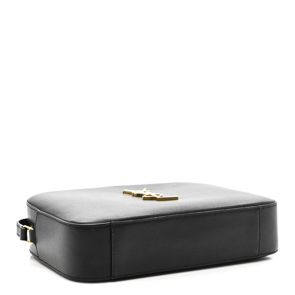 Grain De Poudre Medium Classic Monogram Camera Bag Black