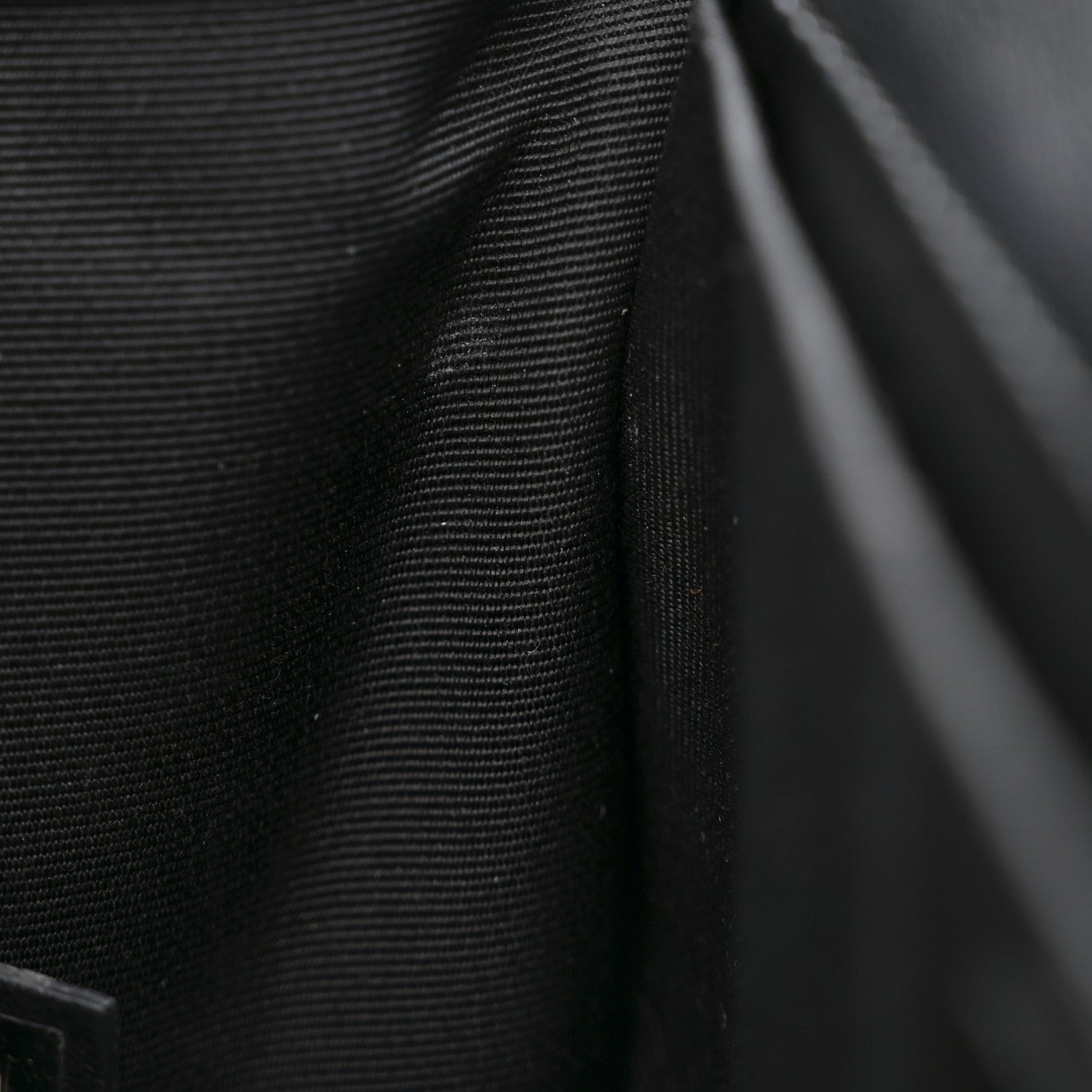 Lambskin Quilted Medium Boy Flap Black