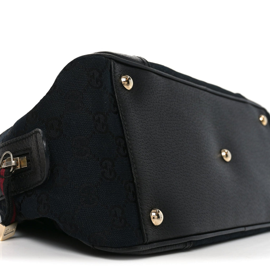 Monogram Small Princy Satchel Black