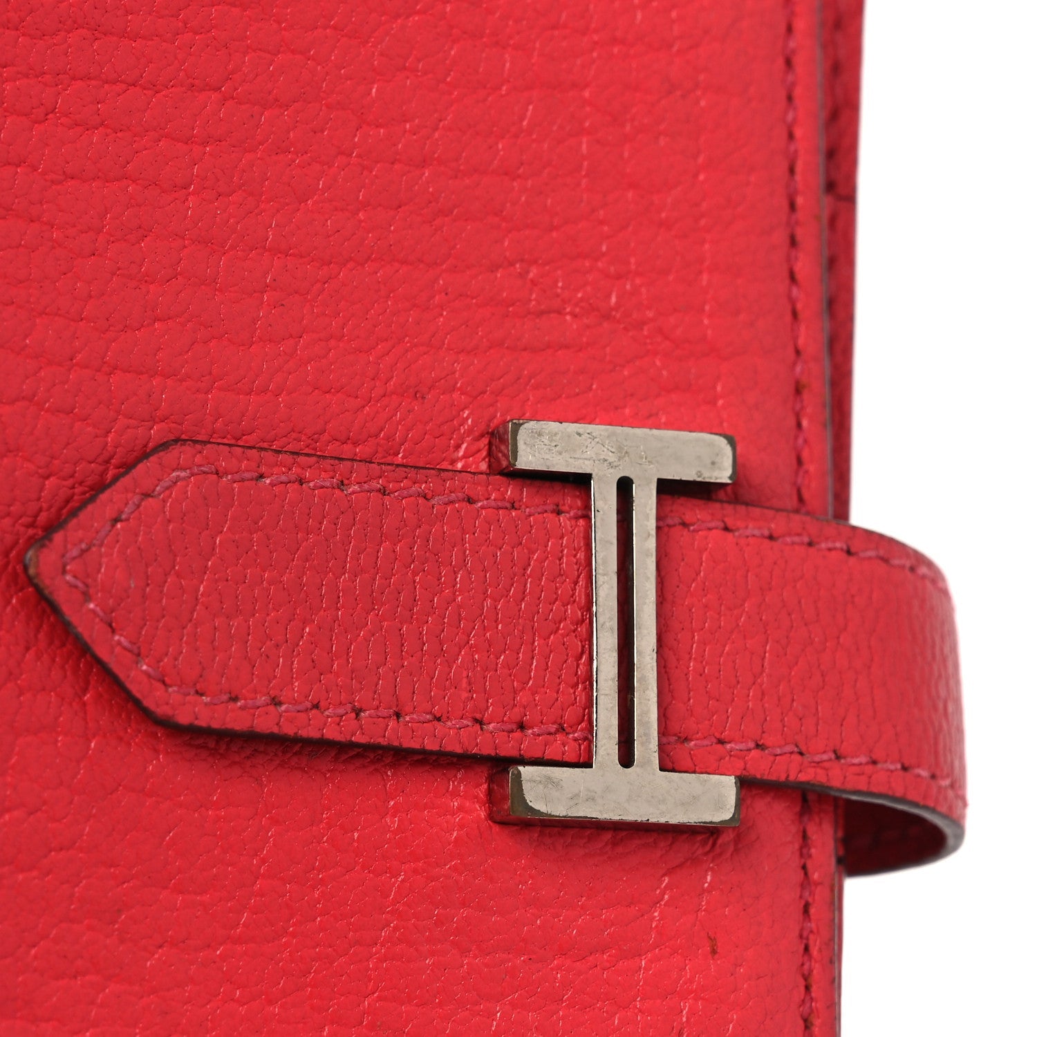 Chèvre Mysore Bearn Gusset Wallet Bougainvillea
