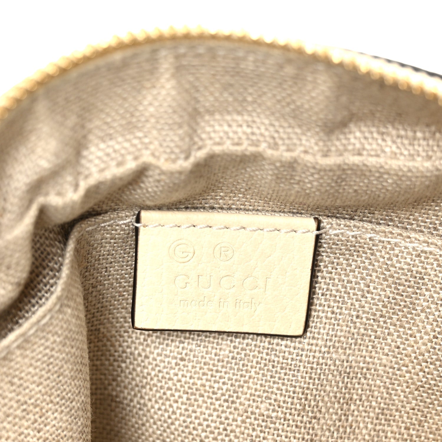 Monogram Dollar Calfskin Mini Bree Messenger Bag Beige Ebony Avoire