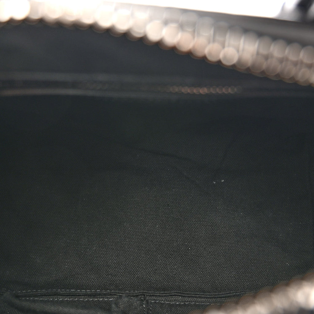 Shiny Lord Calfskin Mini Antigona Black