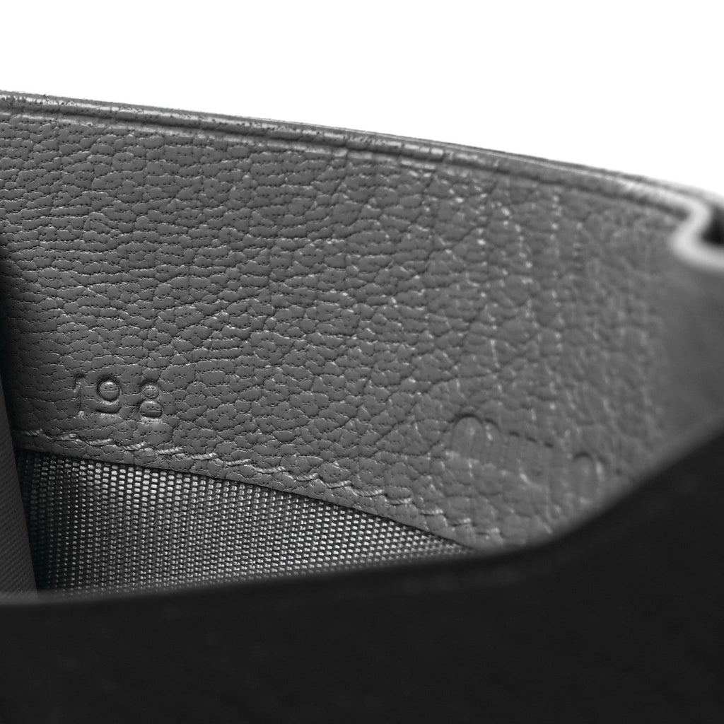 Goatskin  Holder Blue