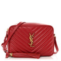 Calfskin Matelasse Monogram Lou Camera Bag Rouge Eros