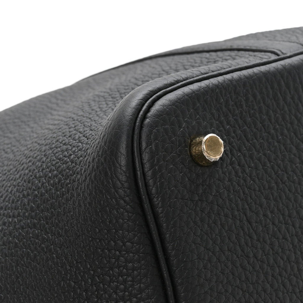 Taurillon Clemence Picotin Lock 22 MM Black