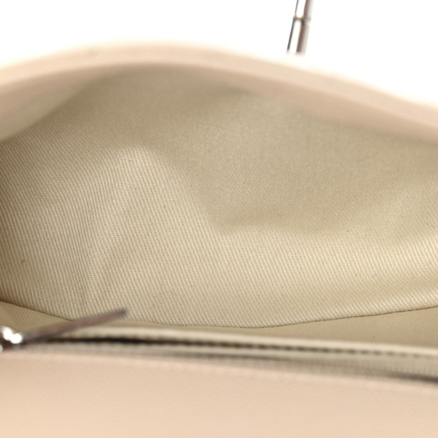 Caviar Chevron Quilted Mini Coco Handle Flap Beige