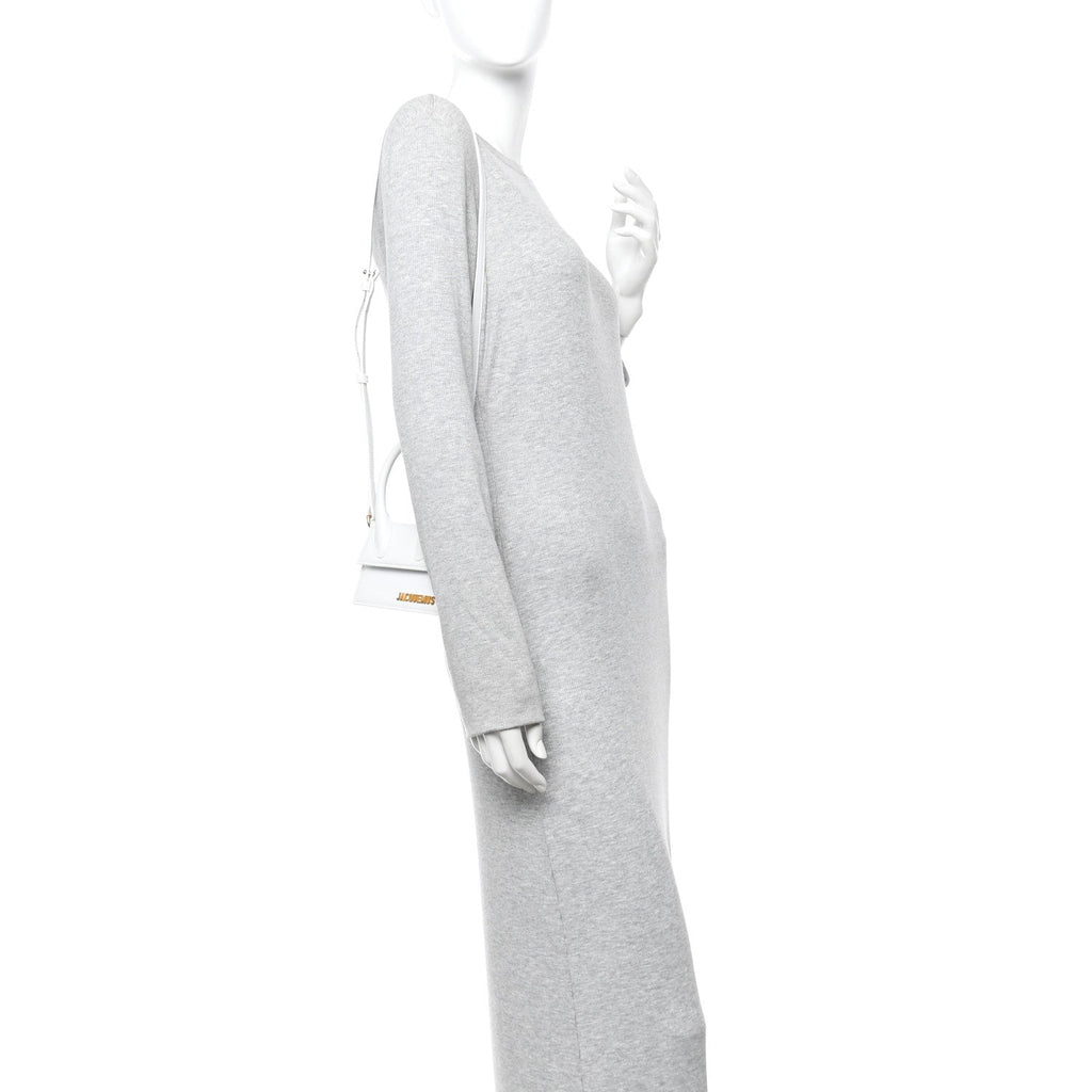 Smooth Calfskin Le Chiquito White