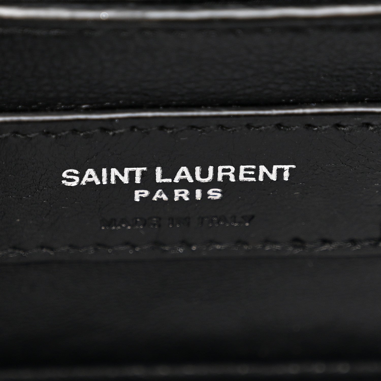 Grain De Poudre Textured Mixed Matelasse Triquilt Small Monogram Satchel Black