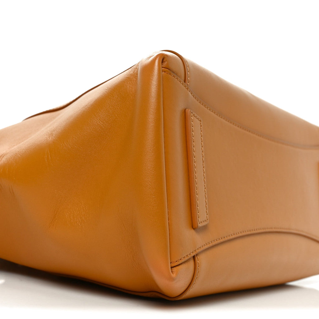 Box Calfskin Antigona Sport Top Handle Bag Pumpkin