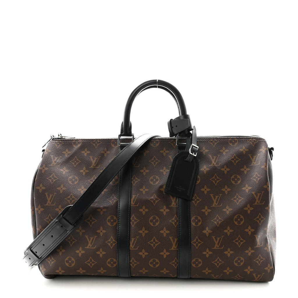Monogram Macassar Keepall Bandouliere 45