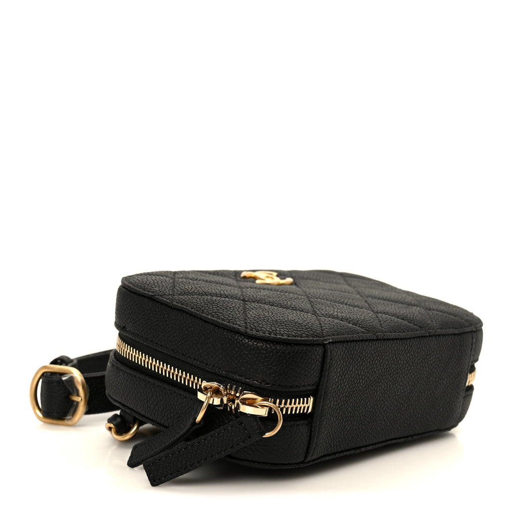 Caviar Waist Bag Black