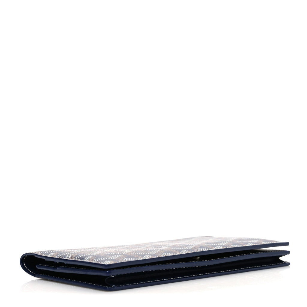Goyardine Richelieu Wallet Navy