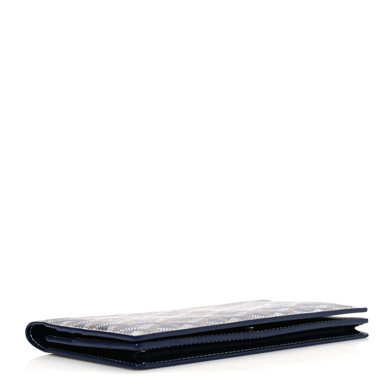 Goyardine Richelieu Wallet Navy