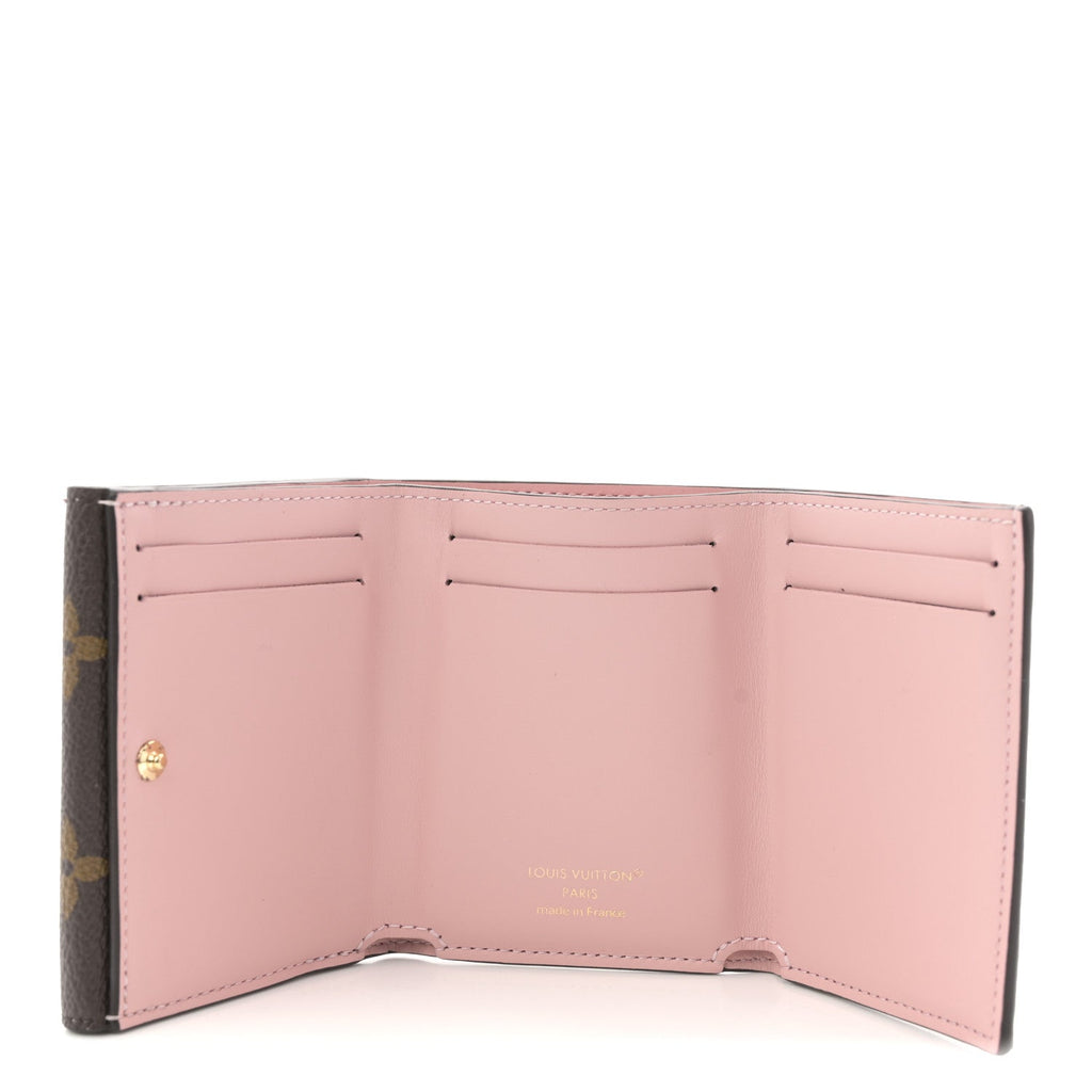 Monogram Celeste Wallet Rose Ballerine