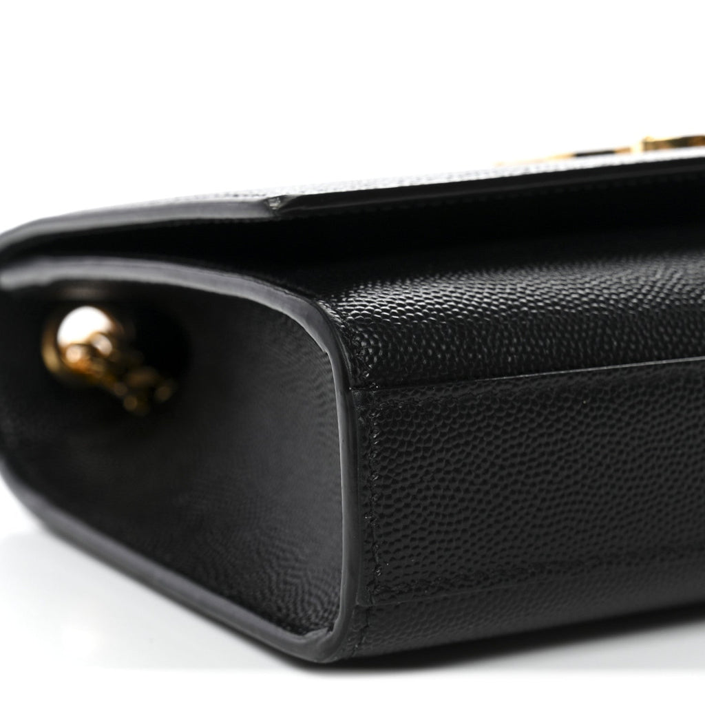 Grain De Poudre Small Classic Monogram Kate Satchel Black