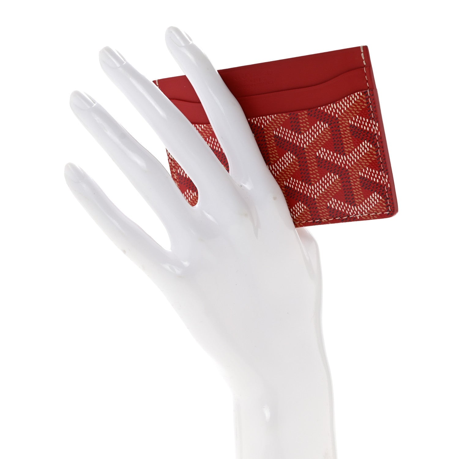 Goyardine Saint Sulpice  Holder Red