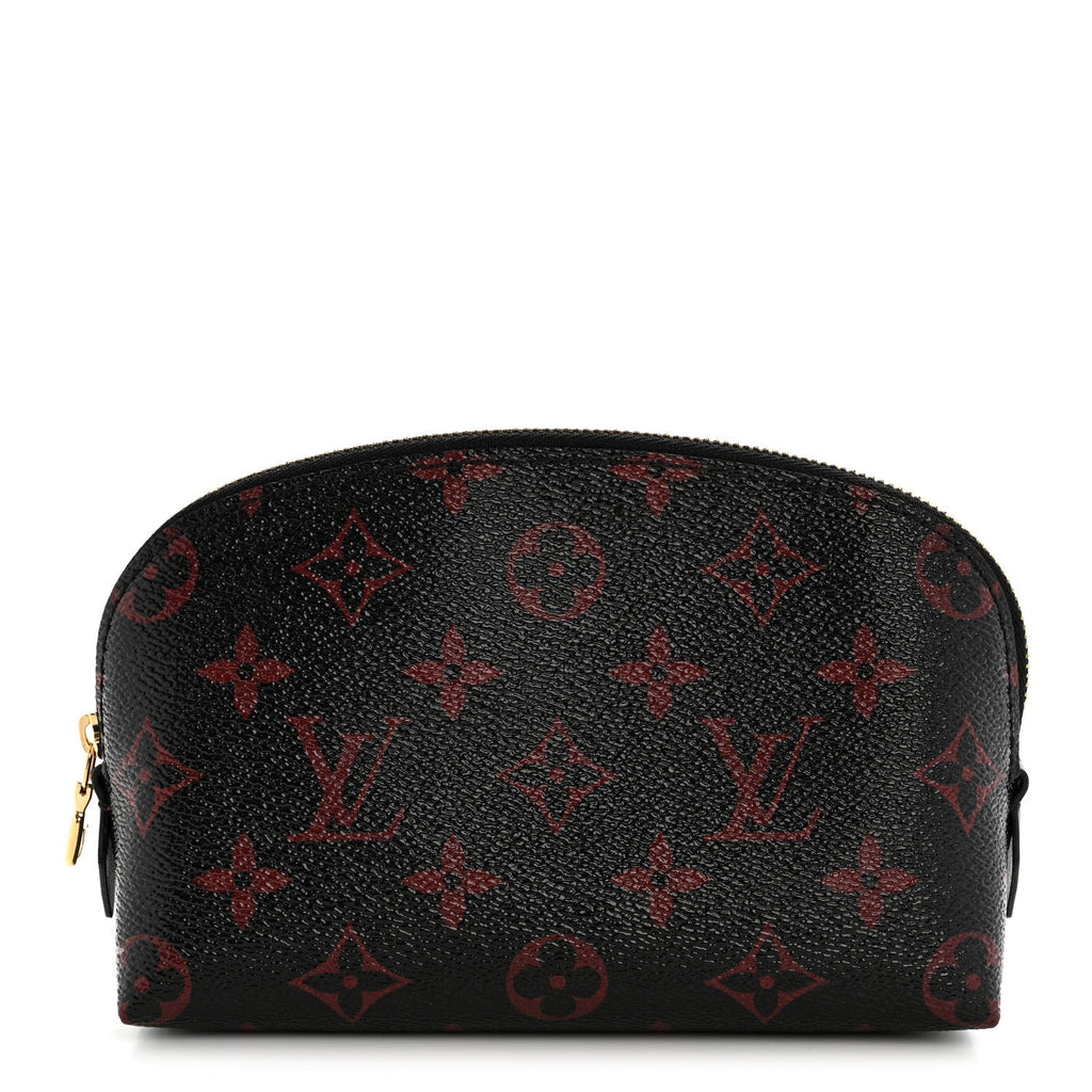Monogram Tomette Cosmetic Pouch PM Black