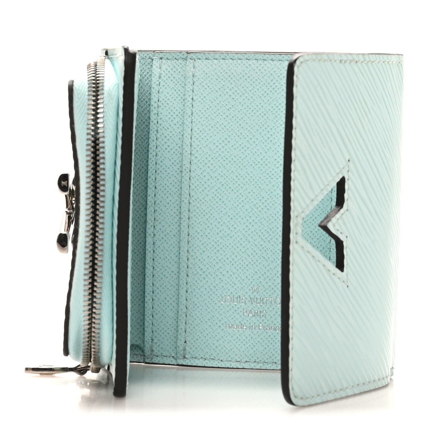 Epi Twist Compact Wallet Seaside