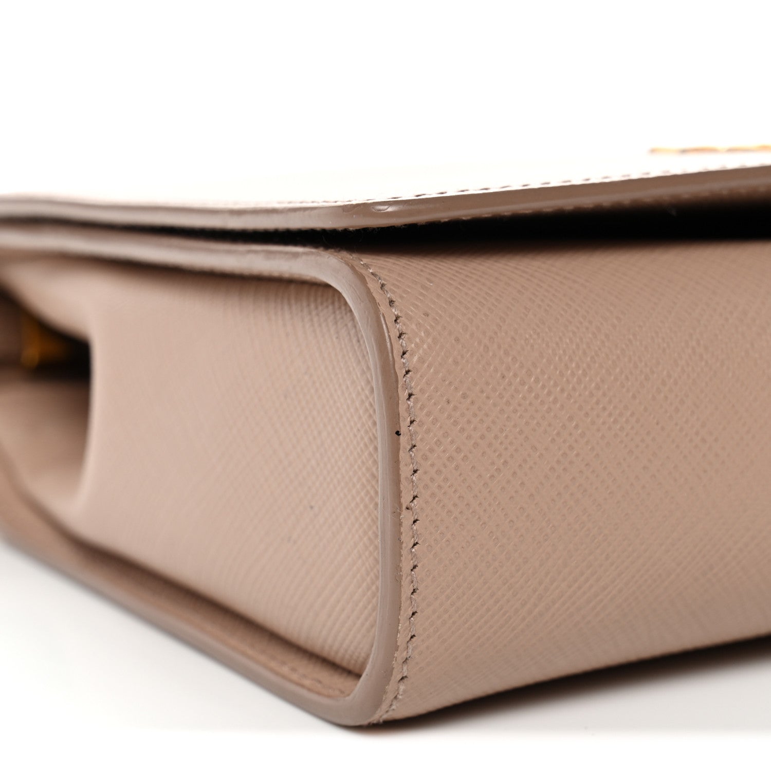 Saffiano Chain Crossbody Bag Cipria