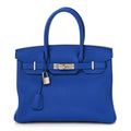 Togo Birkin 30 Bleu Royal