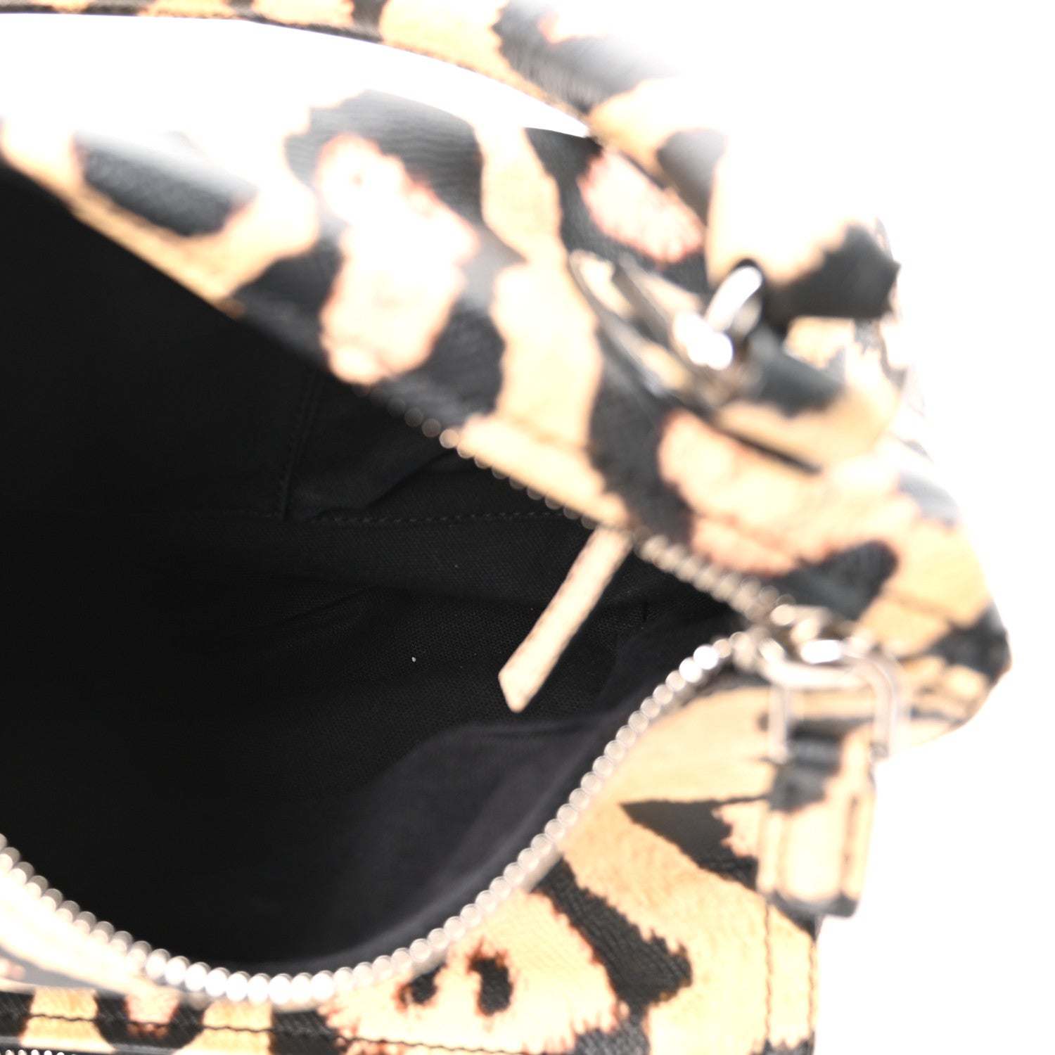 Calfskin Leopard Print Small Pandora Multicolor