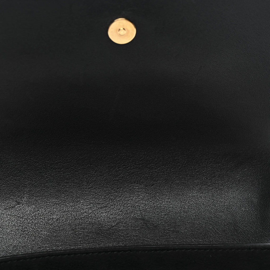 Lambskin Tag Mini Bag Black