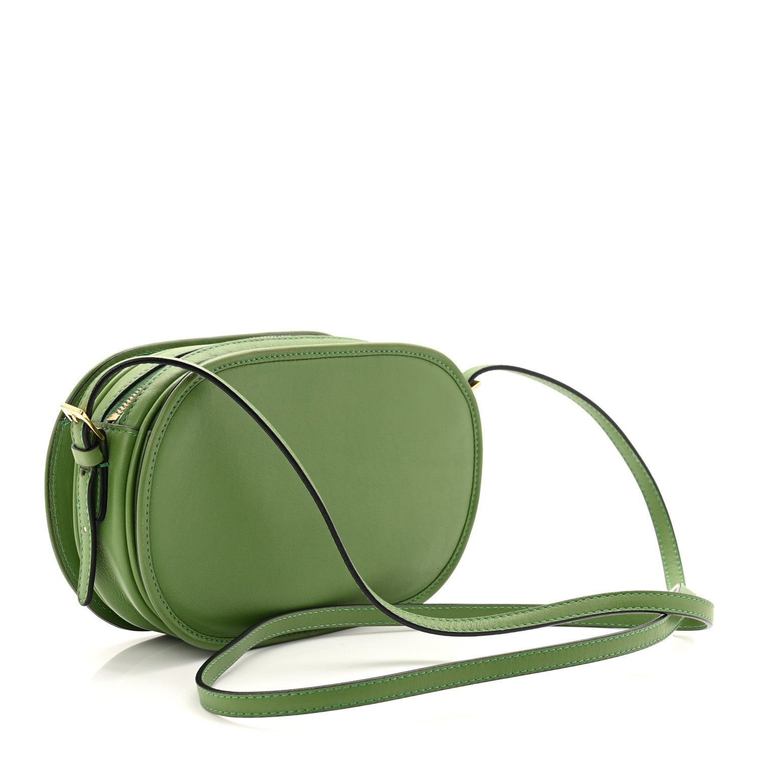 Vitello Small Logo Go Crossbody Bag Clover