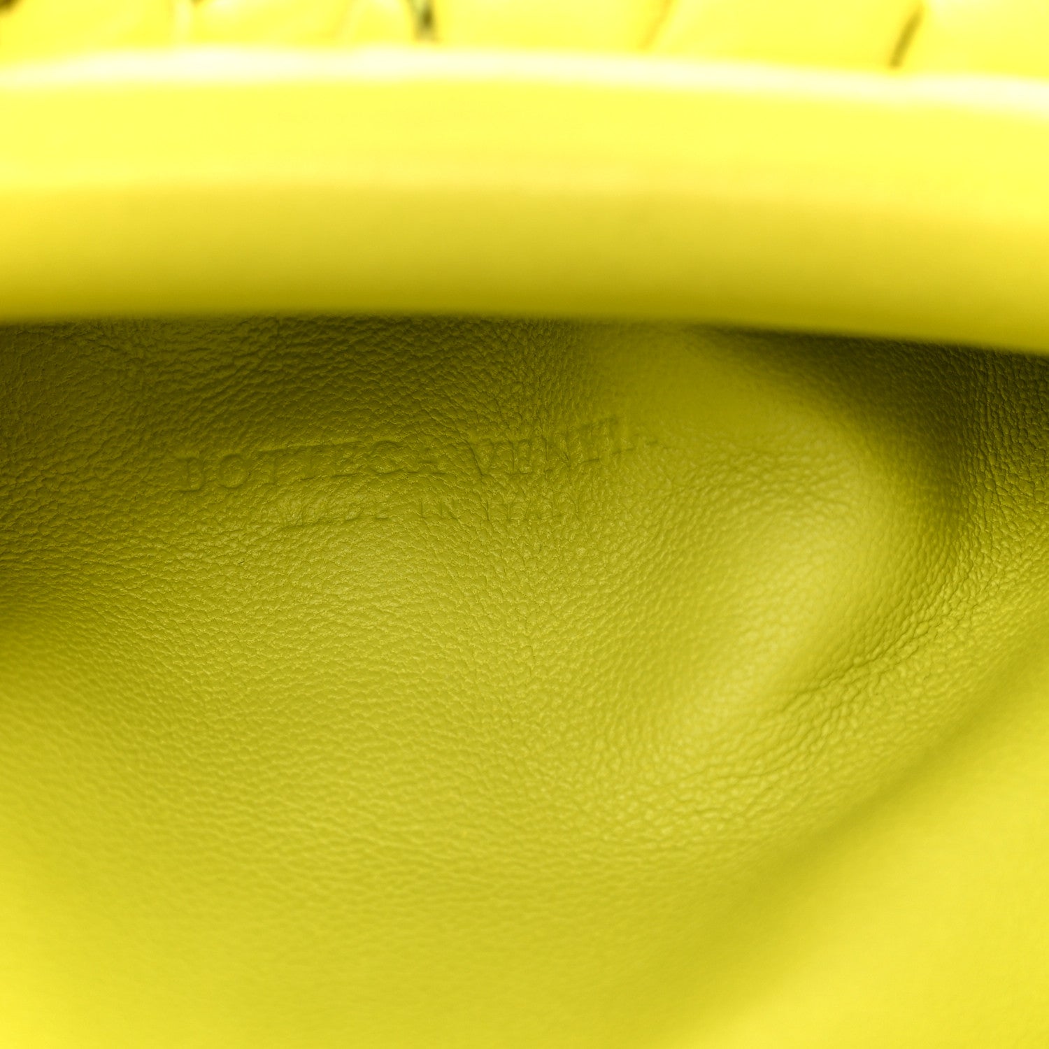 Nappa Intrecciato The Mini Pouch Kiwi