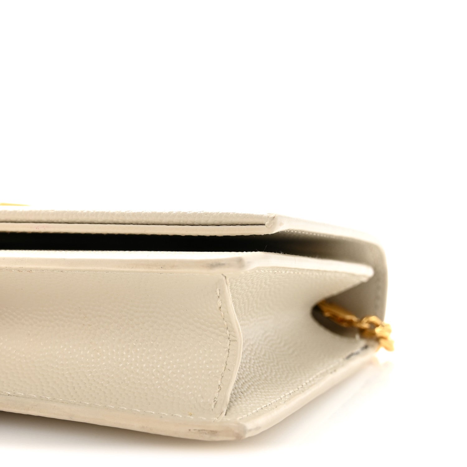 Grain De Poudre Classic Monogram Kate Tassel Chain Wallet Crema Soft