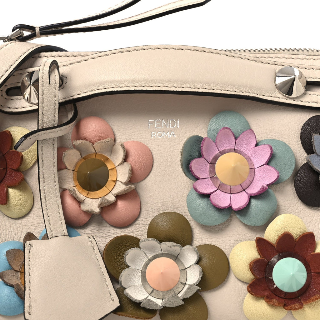 Vitello Dolce Flowerland Studded Mini By The Way Boston Bag Camelia Multicolor