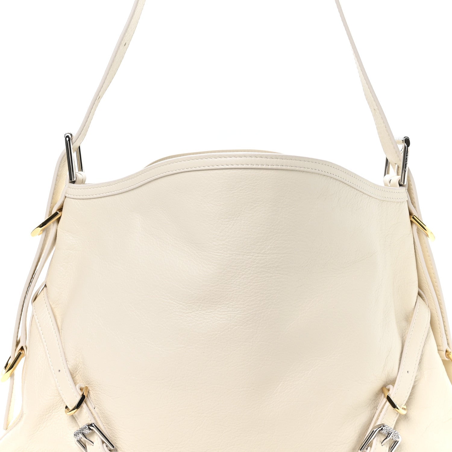Calfskin Medium Voyou Bag Ivory