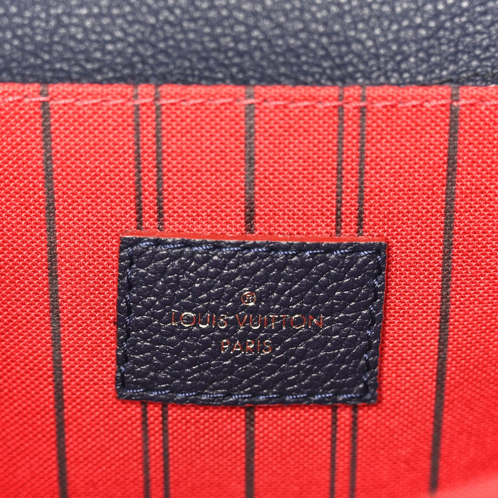 Empreinte Pochette Metis Marine Rouge