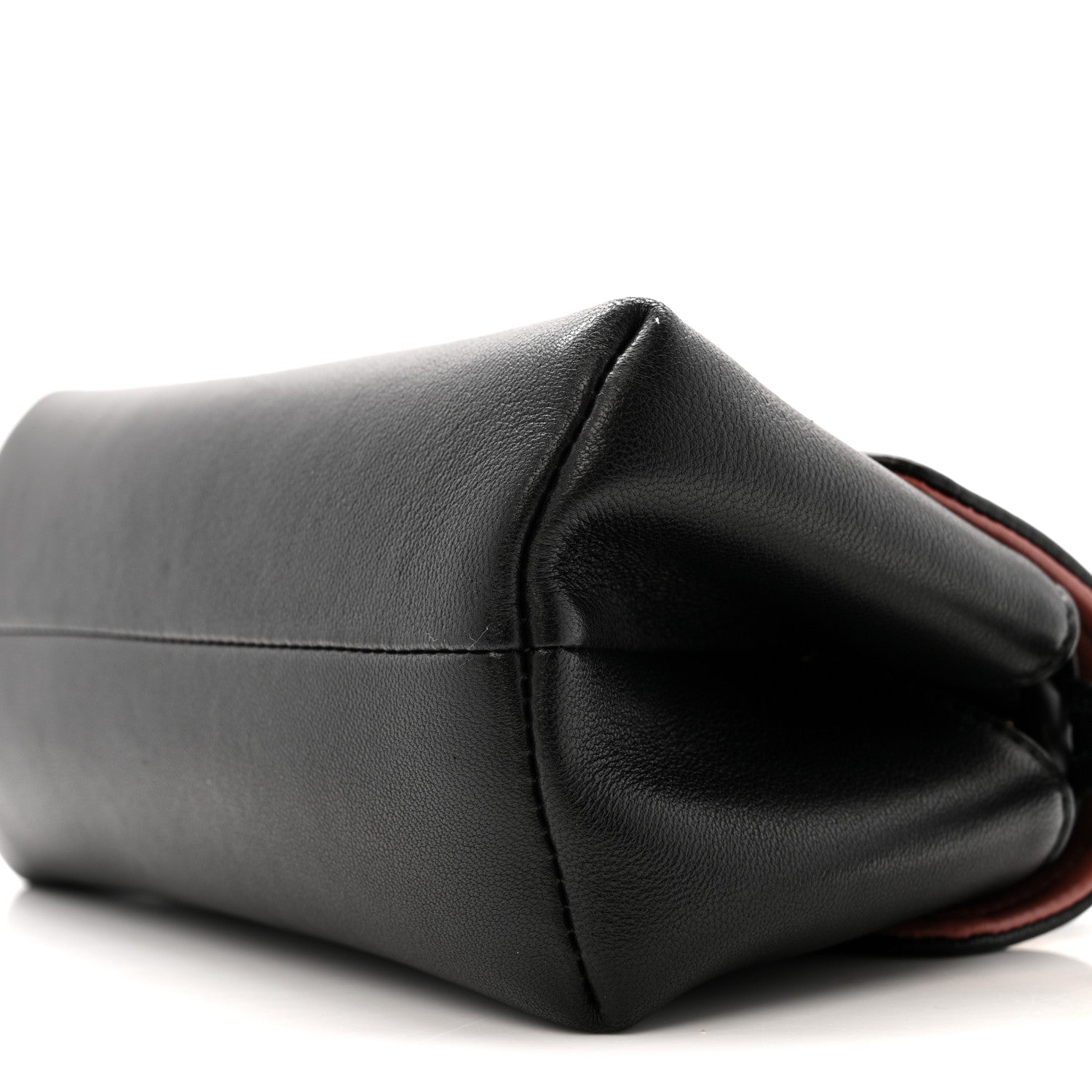 Lambskin Vlogo Mini Crossbody Bag Black