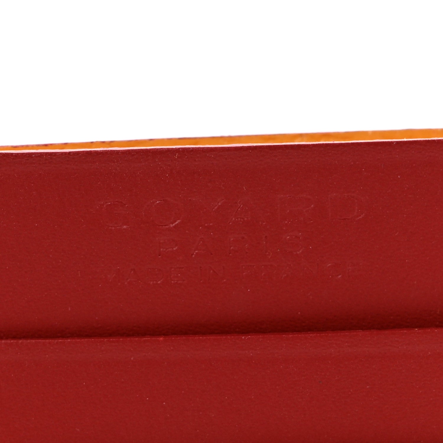 Goyardine Saint Sulpice  Holder Red