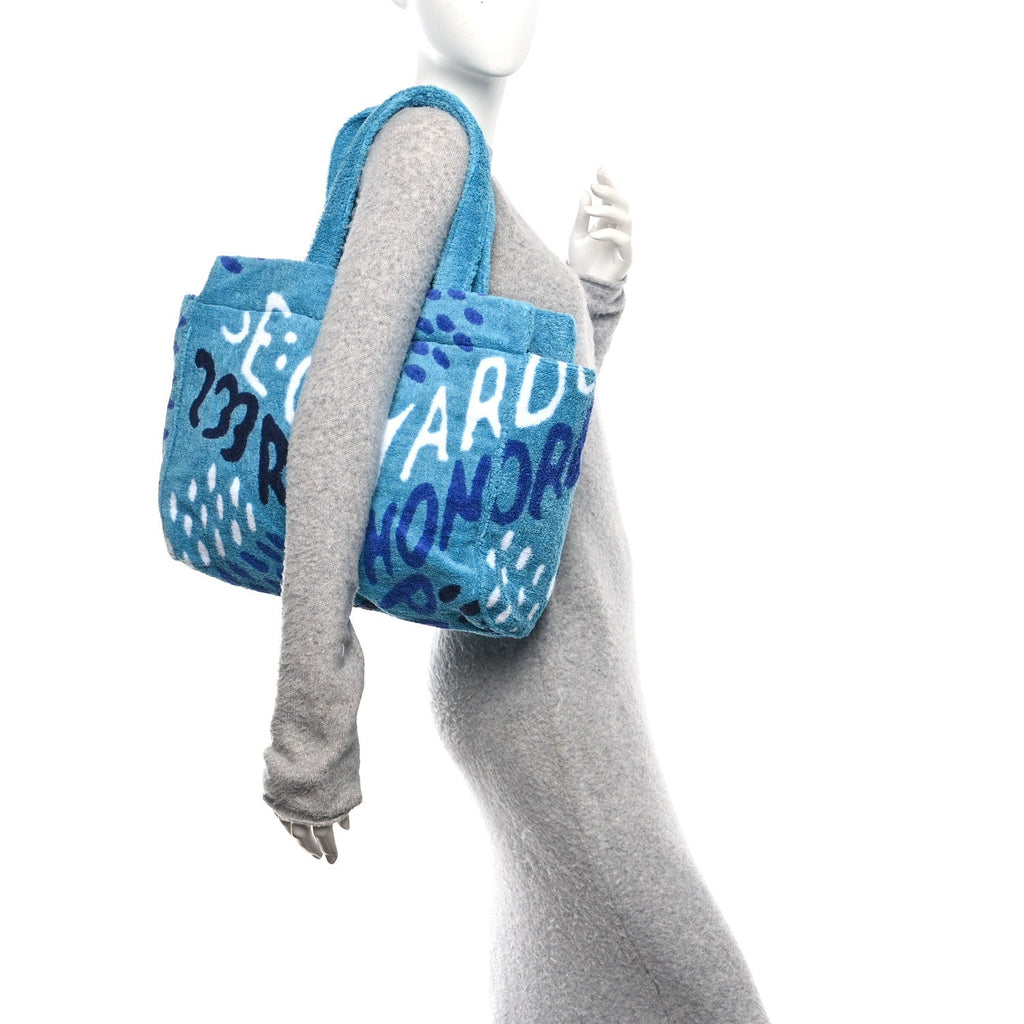 Eponge Terry Beach Bag Turquoise