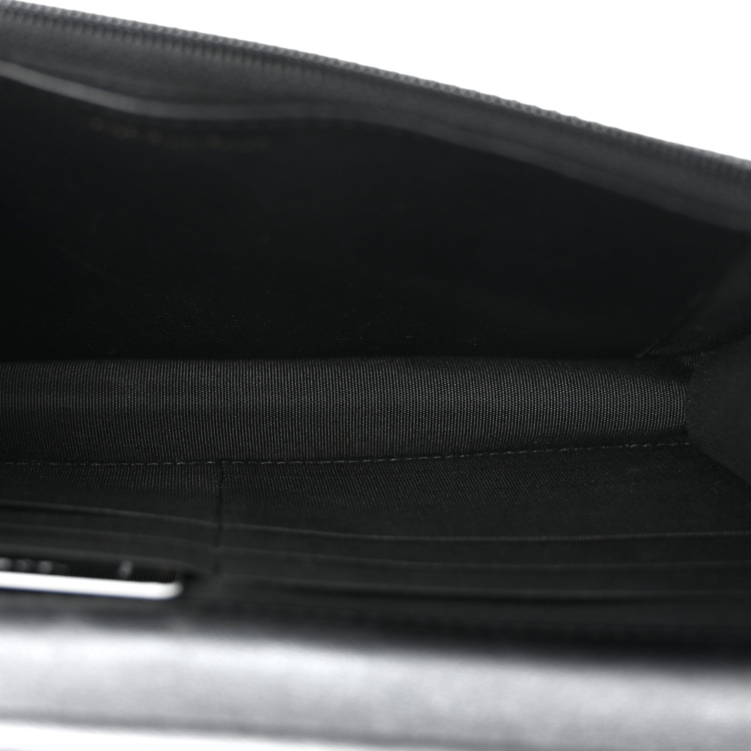 Lambskin Quilted Boy Wallet On Chain WOC Black
