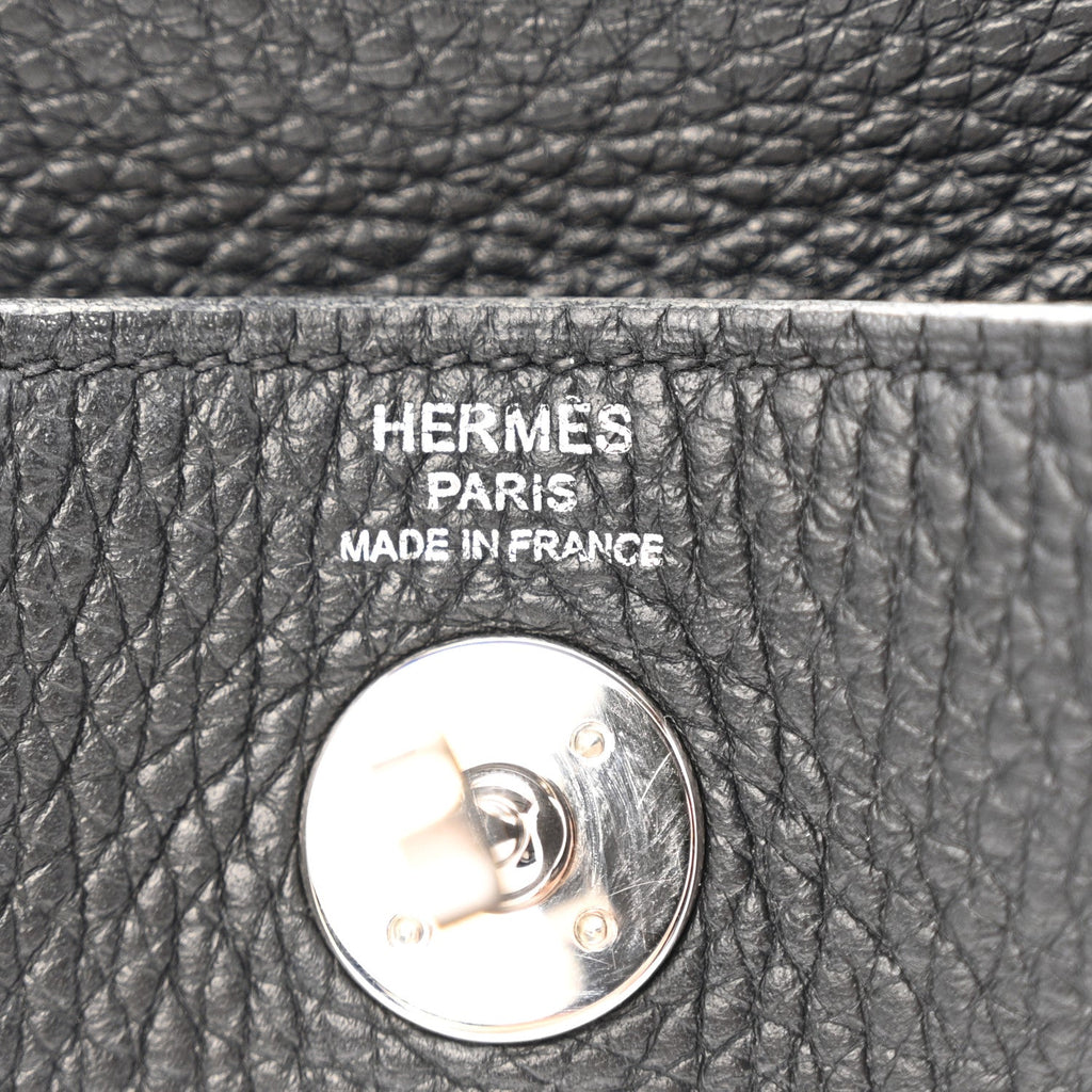 Taurillon Clemence Mini Lindy 20 Black