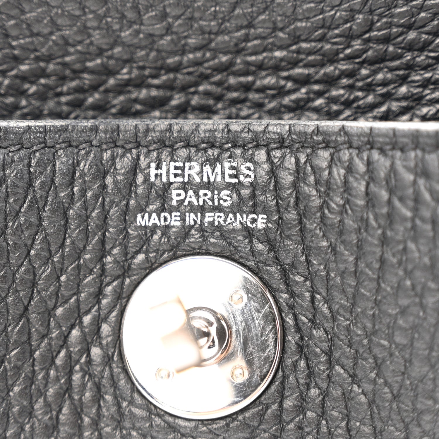 Taurillon Clemence Mini Lindy 20 Black