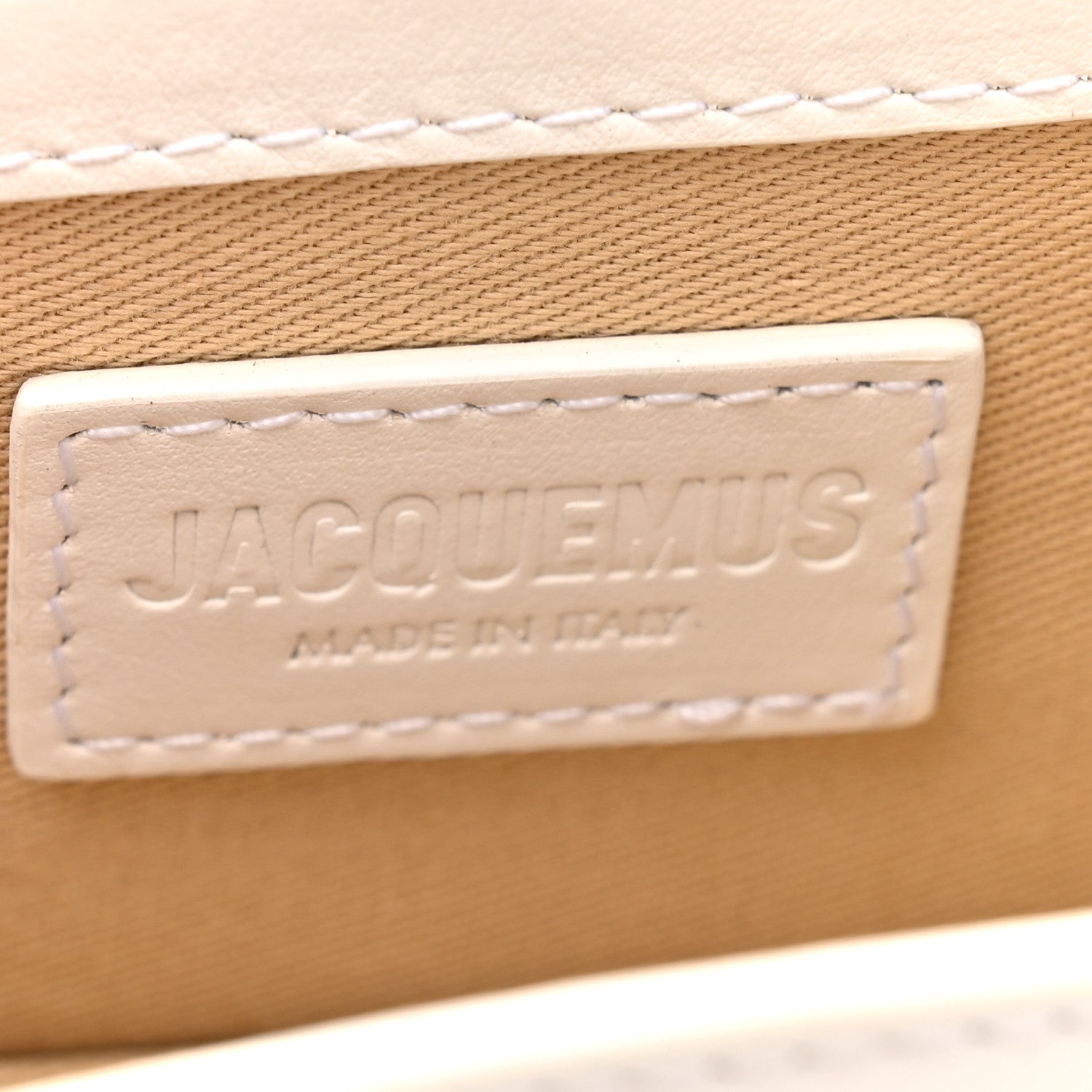Smooth Calfskin Le Chiquito White